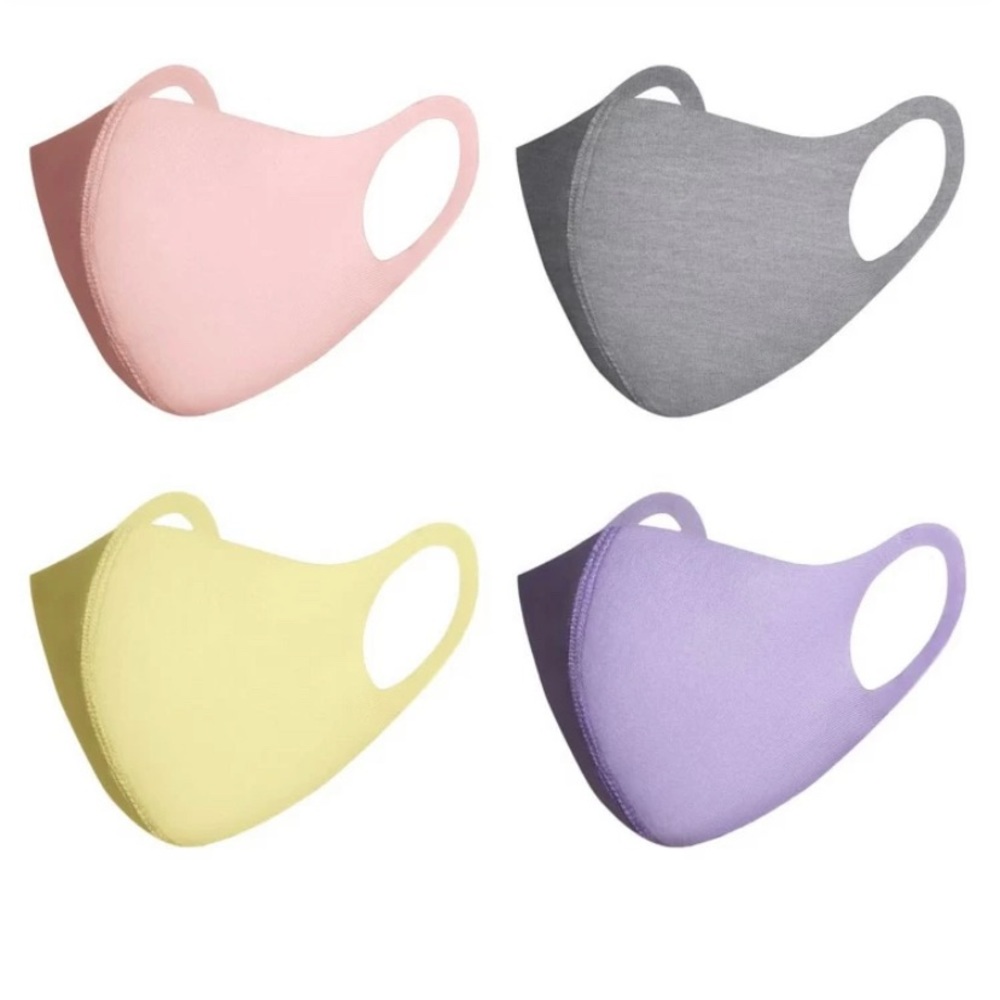 4 Pastel Face Masks